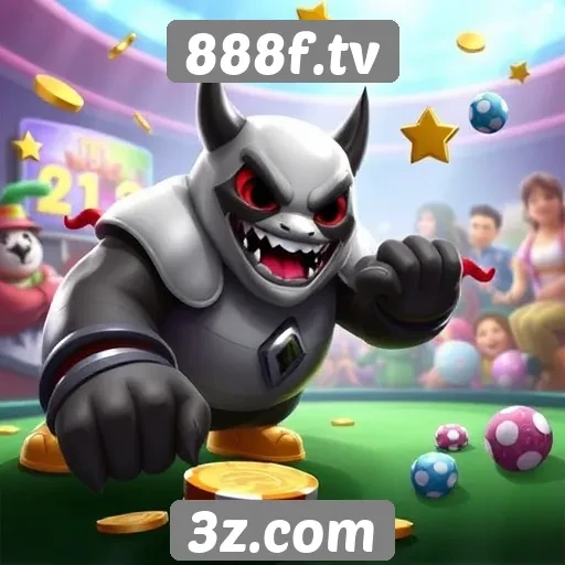 Variedade de jogos disponíveis no 888f.tv