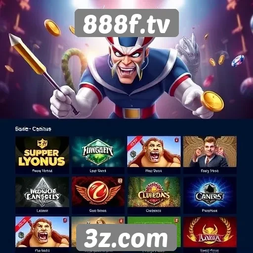 Principais jogos disponíveis em 888f.tv